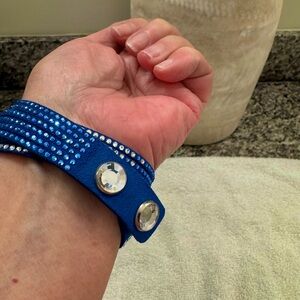 Swarovski Blue Crystal Bracelet